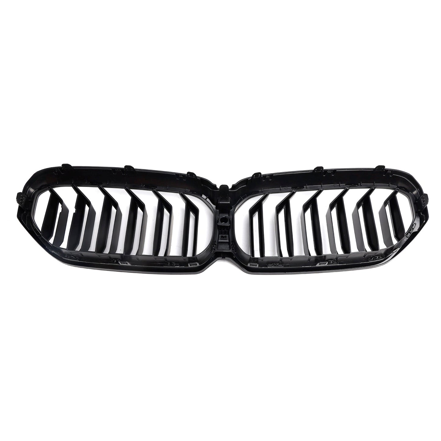 2021-2024 BMW G30 G31 LCI Matte Black Dual Slats Front Kidney Grille