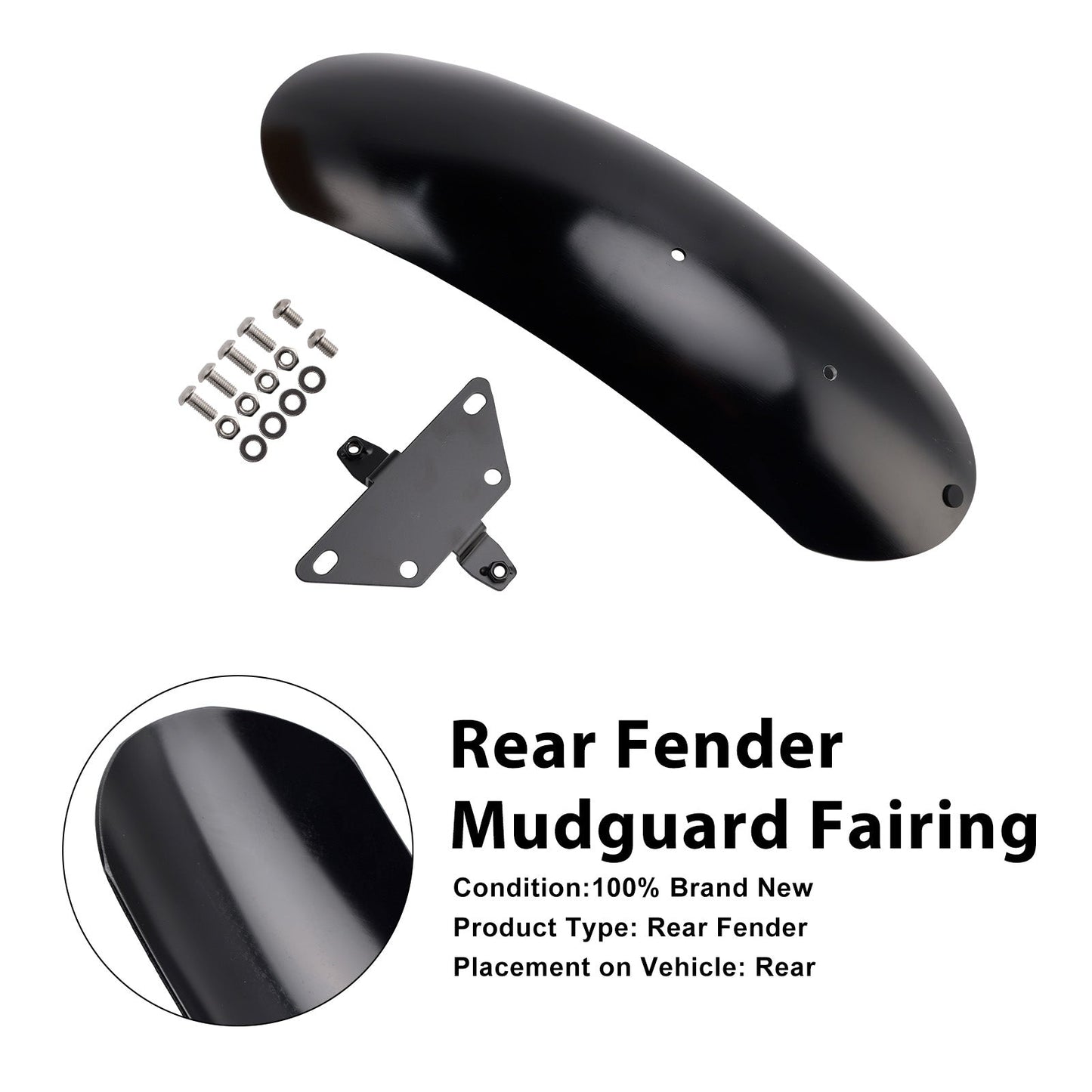 2015-2025 For Ducati Scrambler 800（Desert Sled/Nightshift/Full Throttle/ Icon/Icon Dark/Urban Motard) Steel Front Fender Mudguard