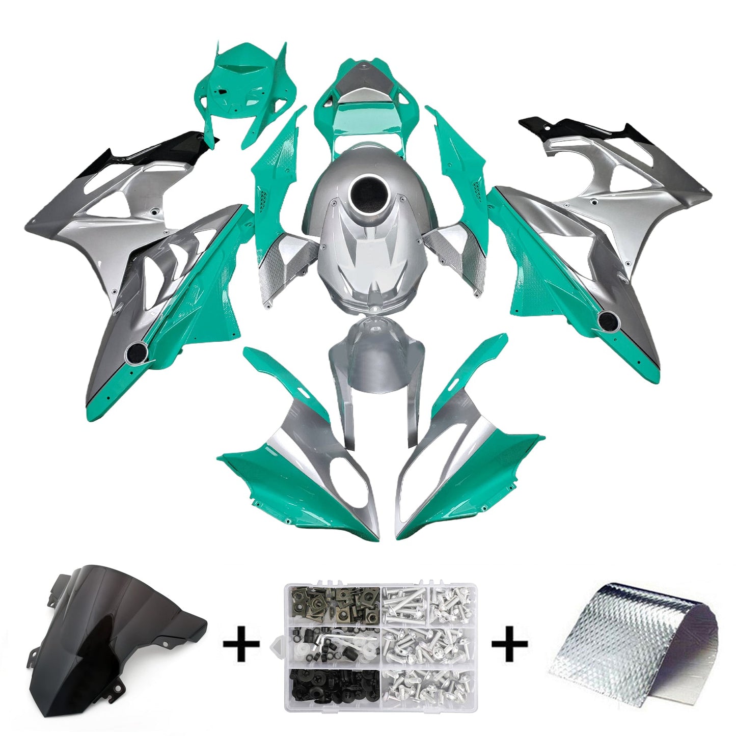 2017-2018 BMW S1000RR Injection Fairing Kit Bodywork Plastic ABS