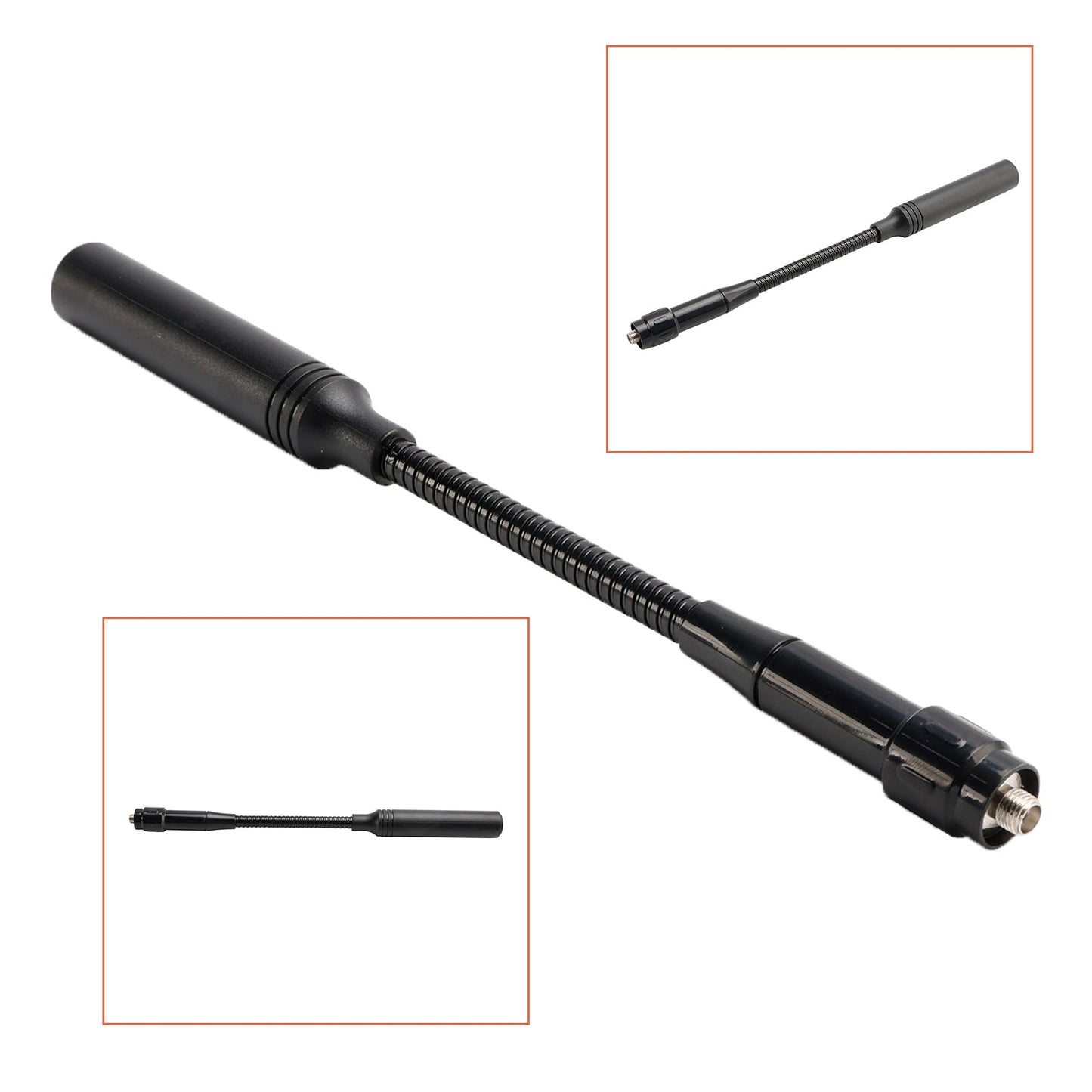 22CM Radio Gooseneck Antenna Gain CS Tactical Antenna for TK-360 UV-K5 UV5R UV9R