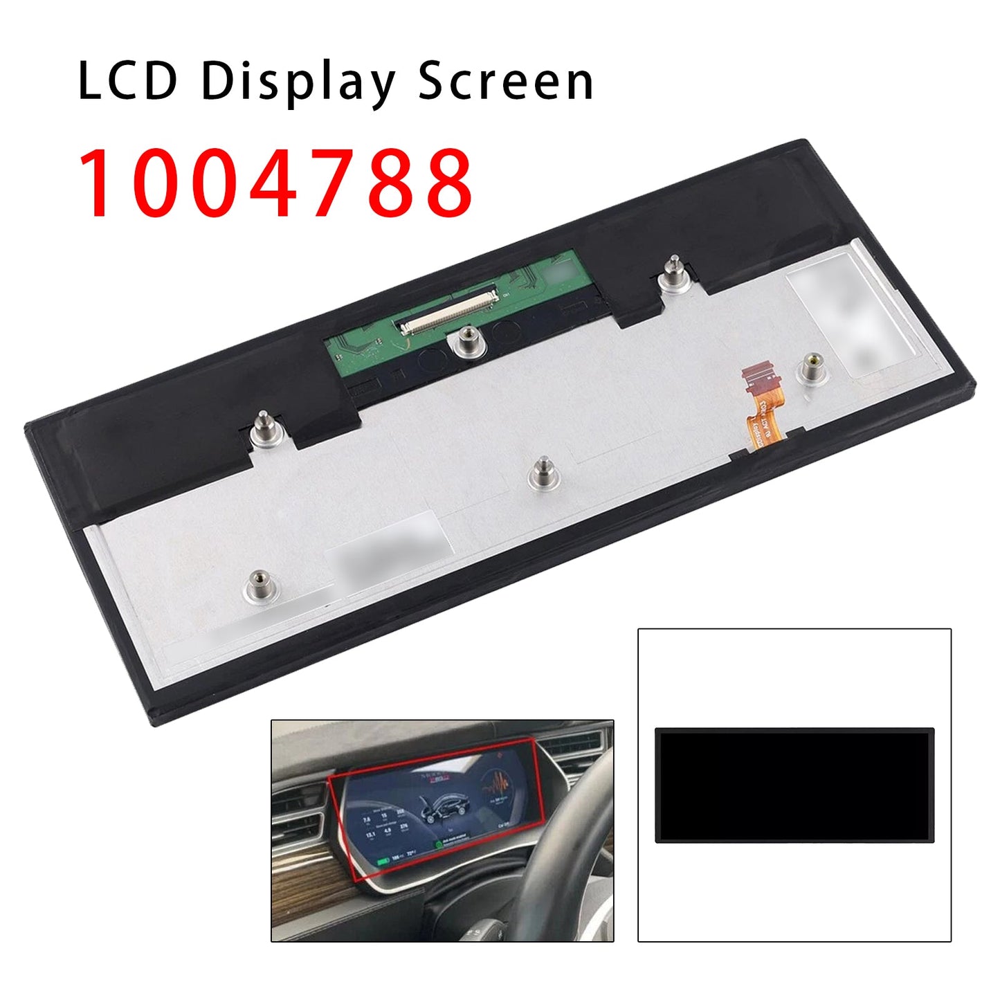 For Tesla Model X (2015-2021) LA123WF1 Instrument Display Screen 12.3" LCD Module 1004788