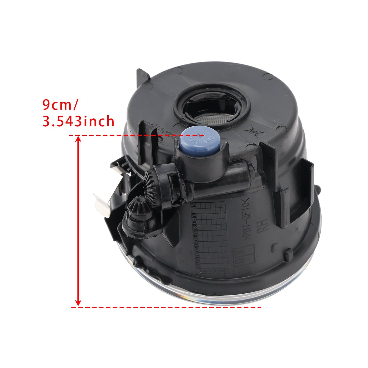 1 Pcs Front Right Fog Light Lamps Without Bulbs For BMW X3 X4 X5 X6 63177238788