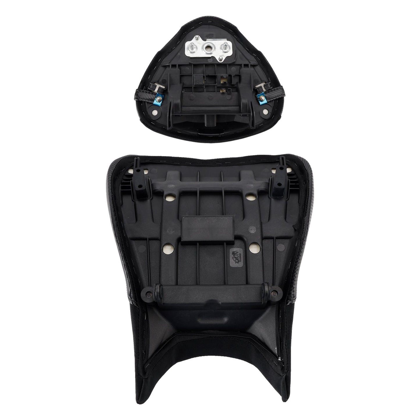 2022-2024 For Suzuki Hayabusa 1300 Lower Front W/ Rear Seat Driver Pillion Black1