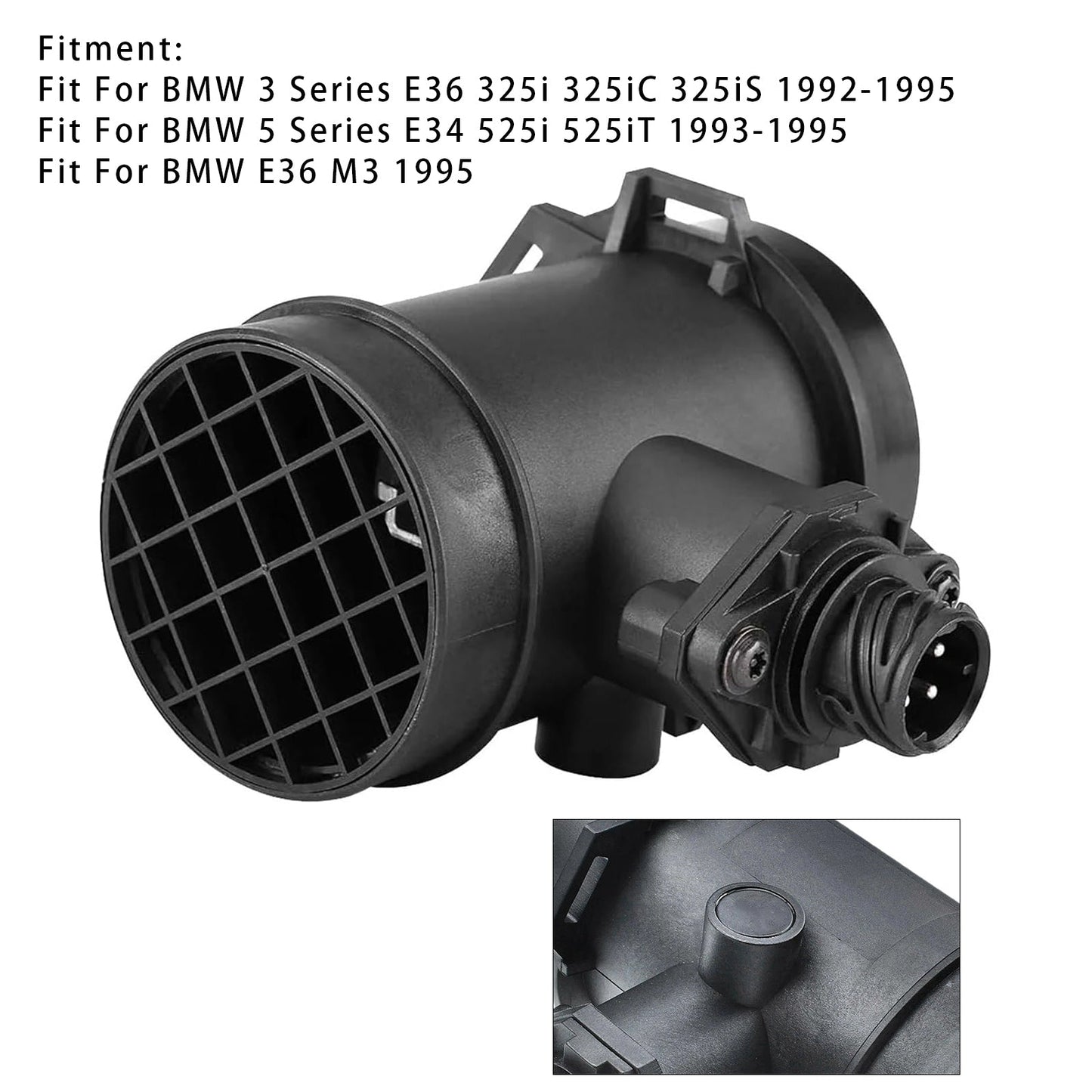 1993-1995 BMW 5 Series E34 525i 525iT Mass Air Flow Meter Sensor