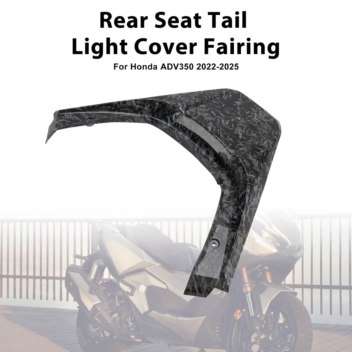 2022-2025 Honda ADV 350 Rear Seat Tail Light Cover Fairing