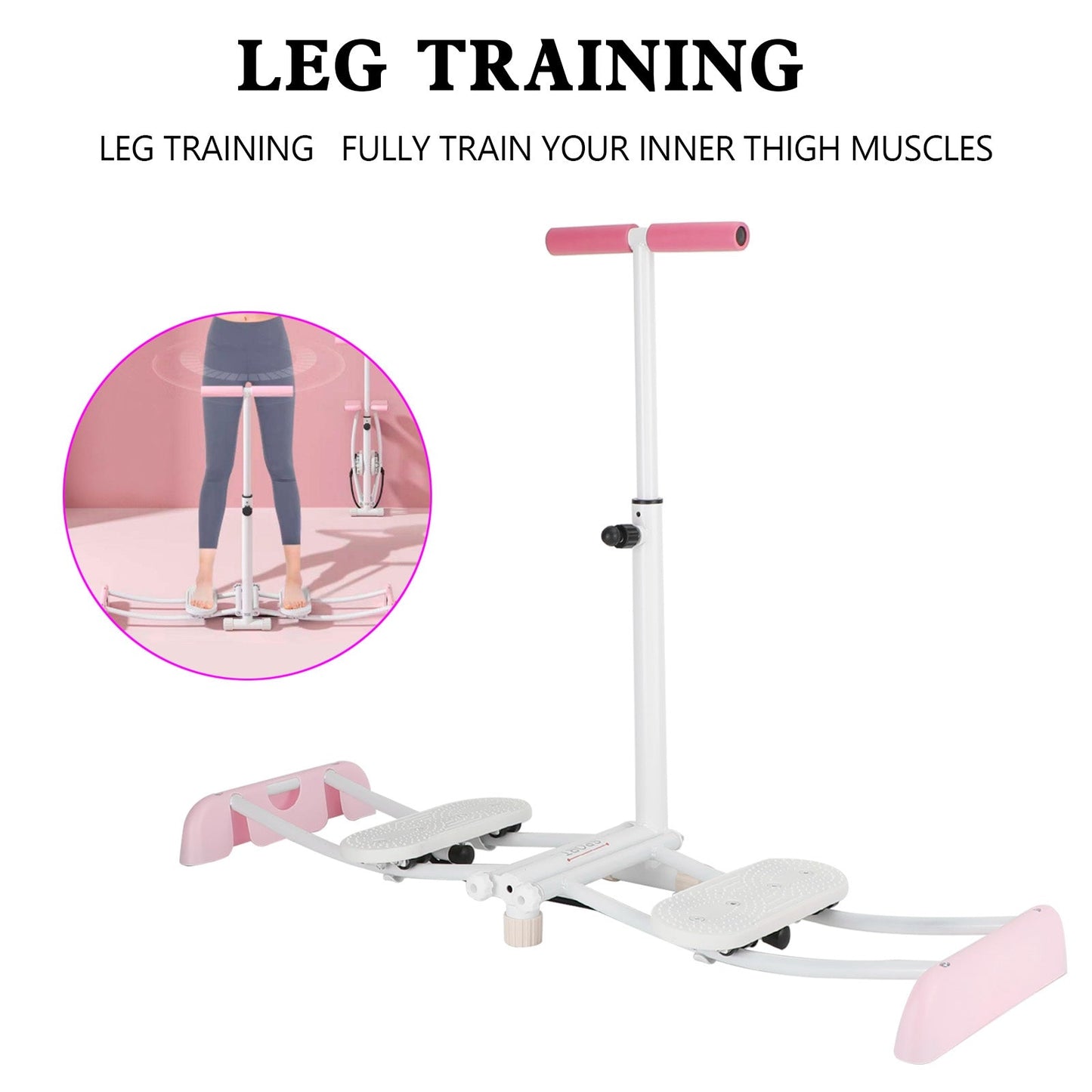 Indoor Snow Ski Exercise Machine Leg Exercise Pelvic Muscle Hip Trainer Thigh Exerciser