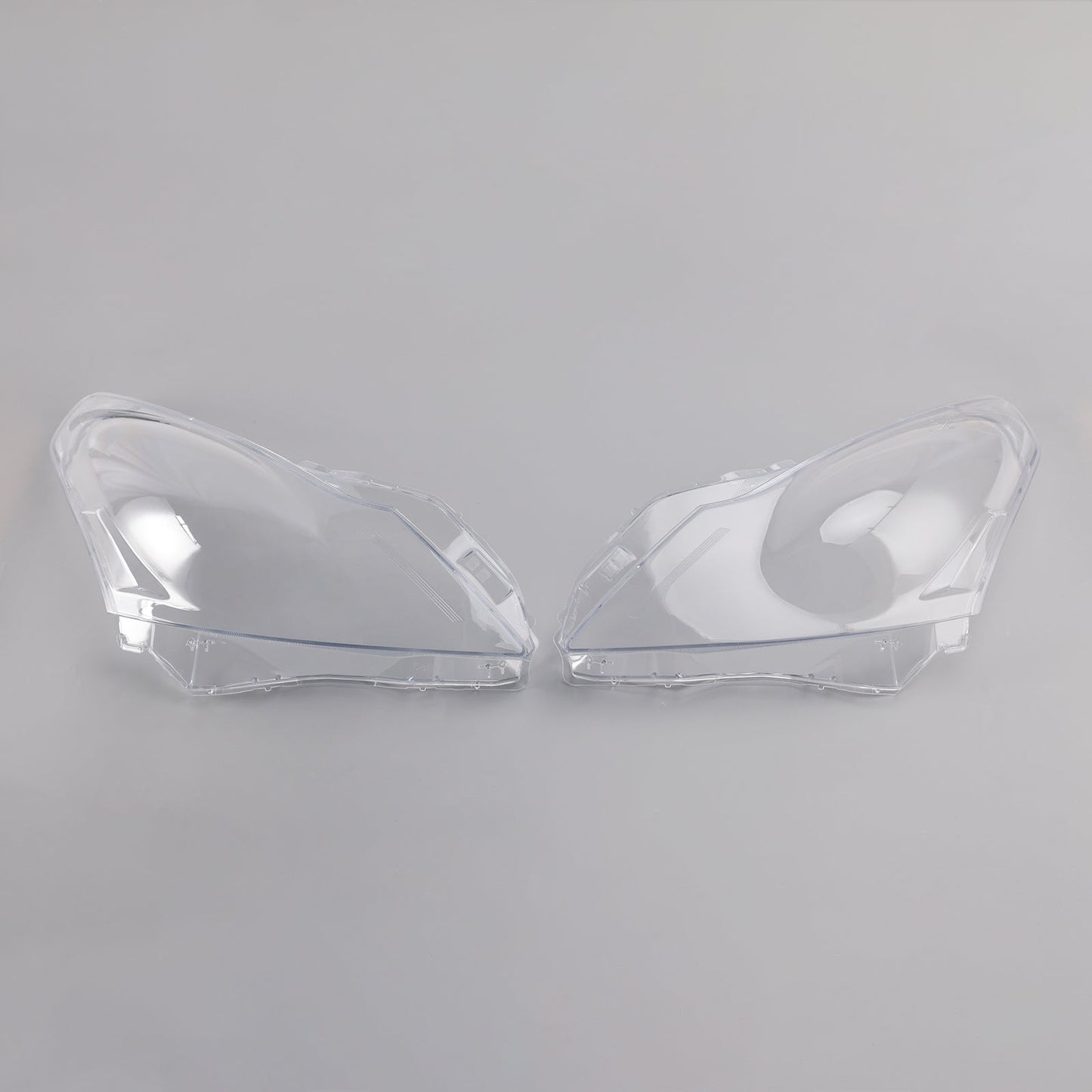 2010-2013 Infiniti G25 G37 Sedan 2pcs Headlight Lens Shell Cover Clear