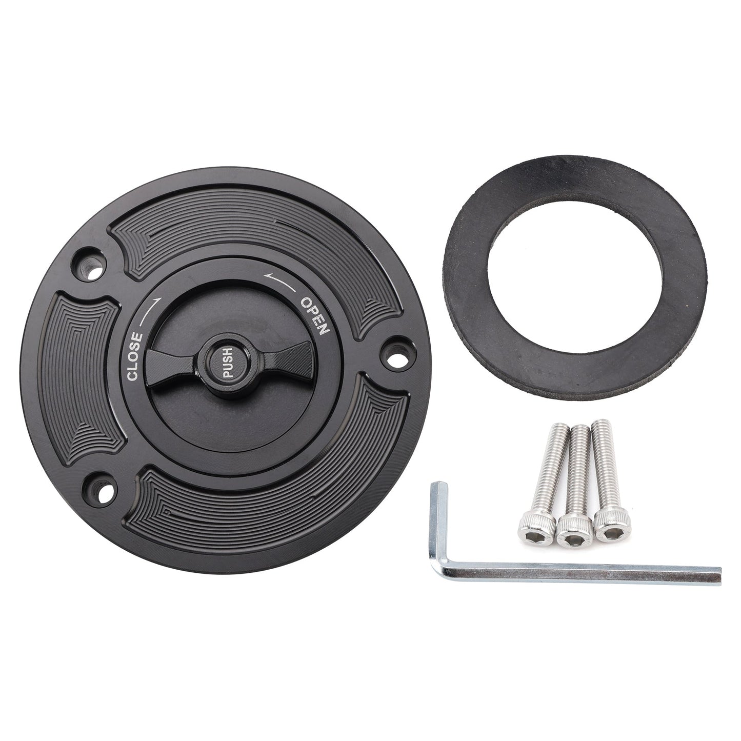 QUICK-TURN FUEL GAS CAP FOR SUZUKI GSX GSF 650 1250 BANDIT GSX1300R HAYABUSA