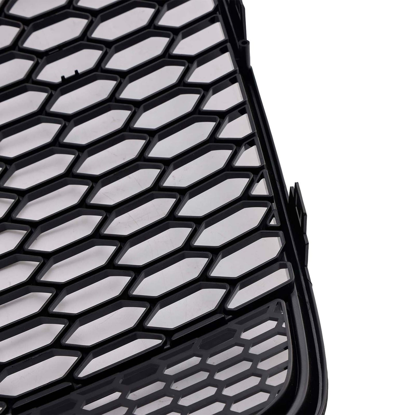 2005-2015 Fit for Audi Q7 Gloss Black Front Bumper Radiator Vent Mesh Grill Grille
