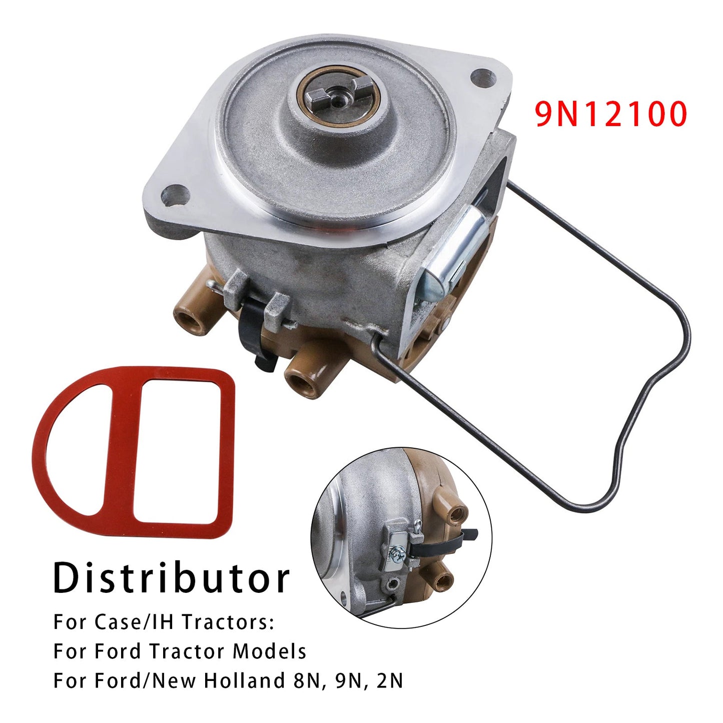 9N12100 For Ford/New Holland 8N, 9N, 2N Front Mount Distributor