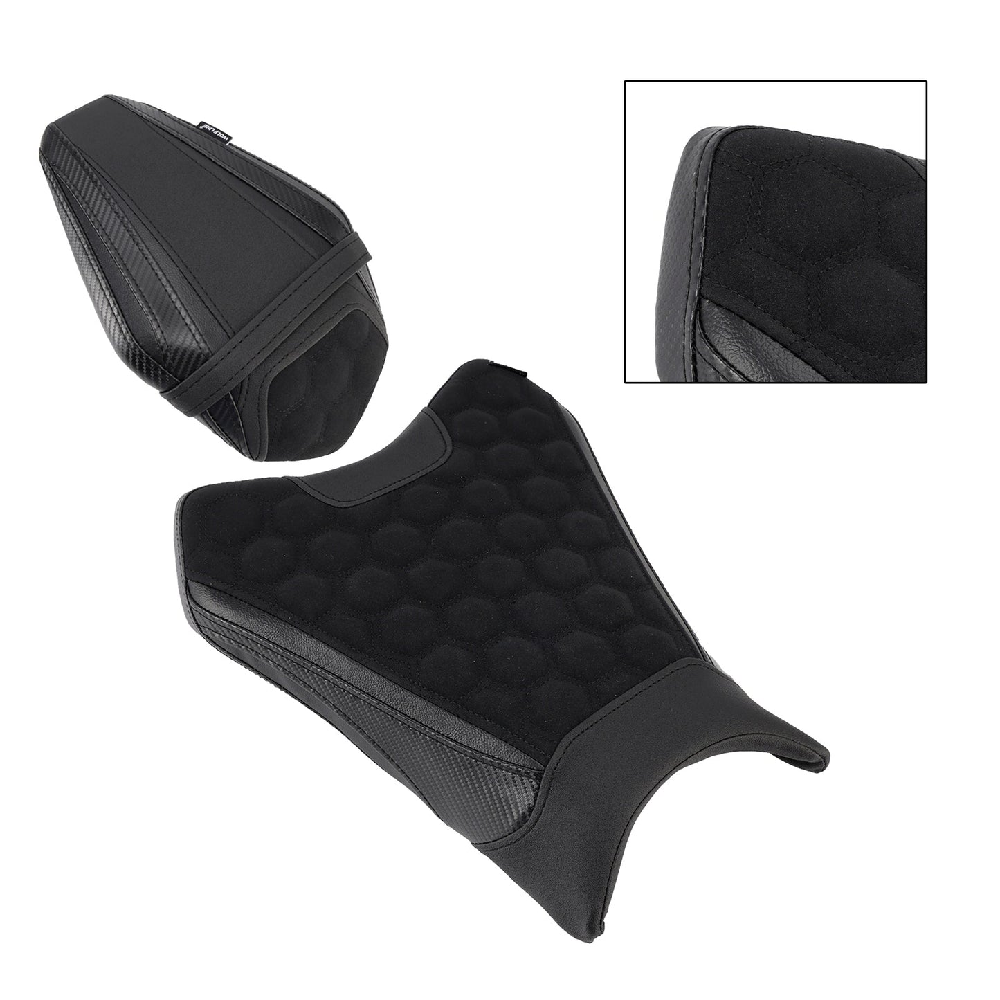 2024-2025 For Bmw R1300Gs R 1300 Gs Front&Rear Raider Passenger Cushion Kit Black1