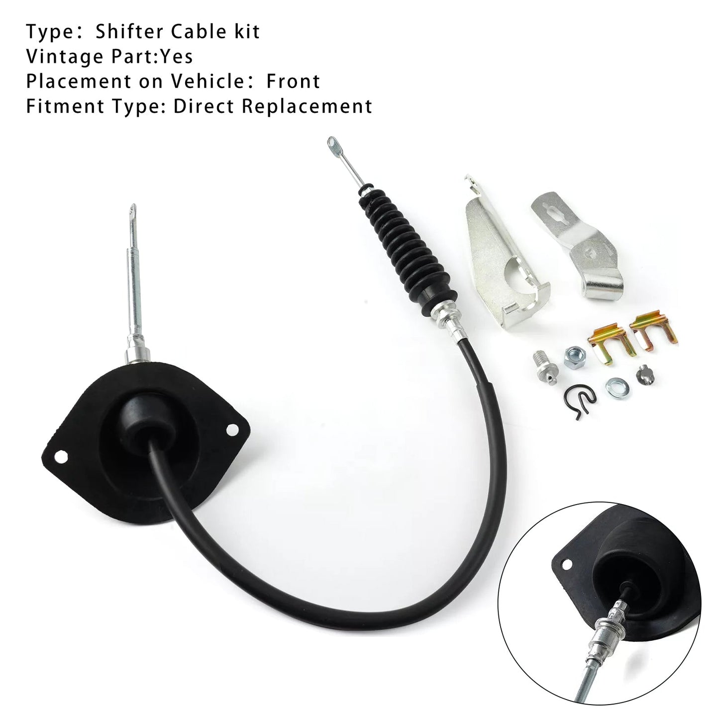 Shifter Cable kit Turbo TH 350 For Camaro For Chevelle For Monte Carlo 1968-1972