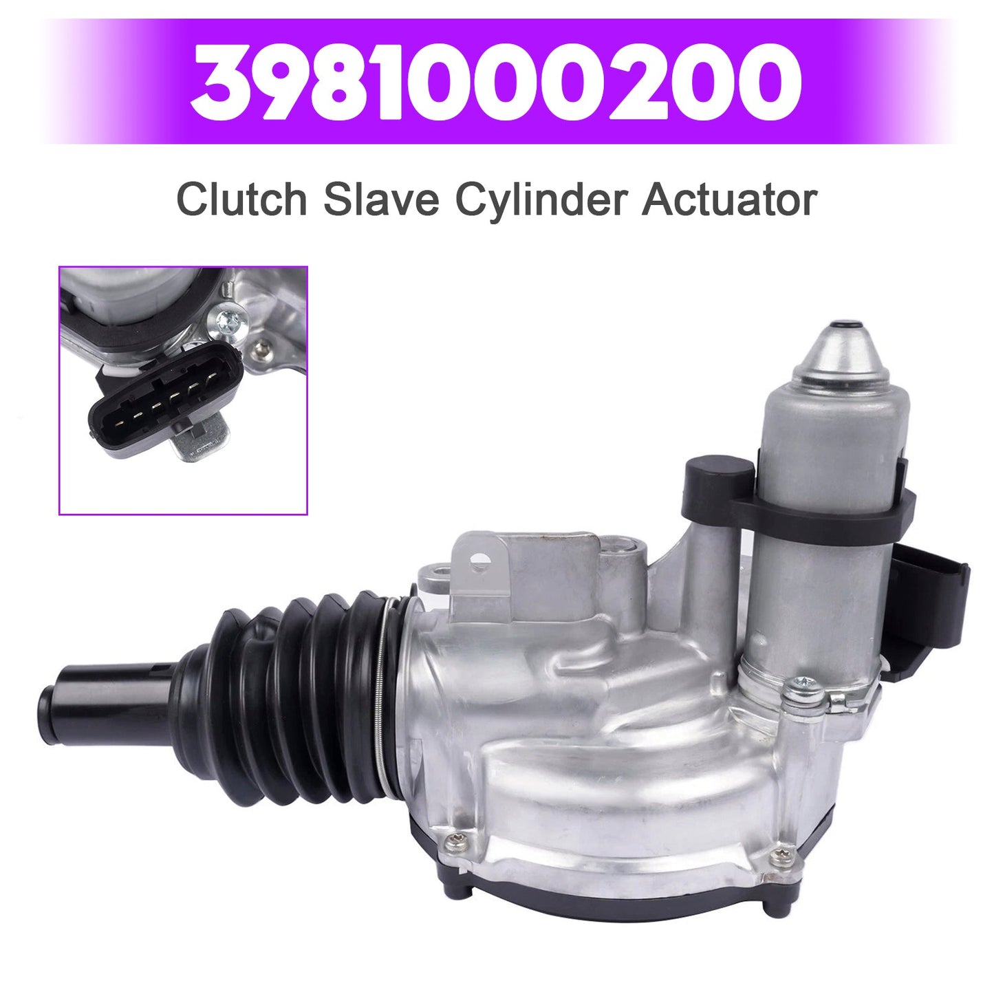 2012.10-2019.07 SEAT Mii (KF1, KE1) 1.0 EcoFuel 50Kw 68PS 999ccm Transmission Clutch Slave Cylinder Actuator 3981000200