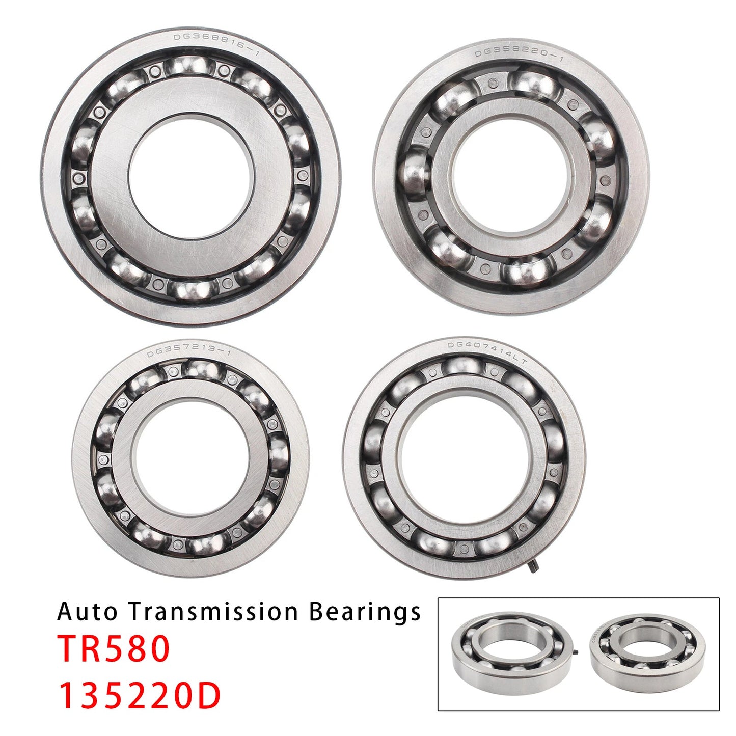 135220D DG407414LT 4PCS TR580 Auto Transmission Bearings Kit For Subaru Transnation