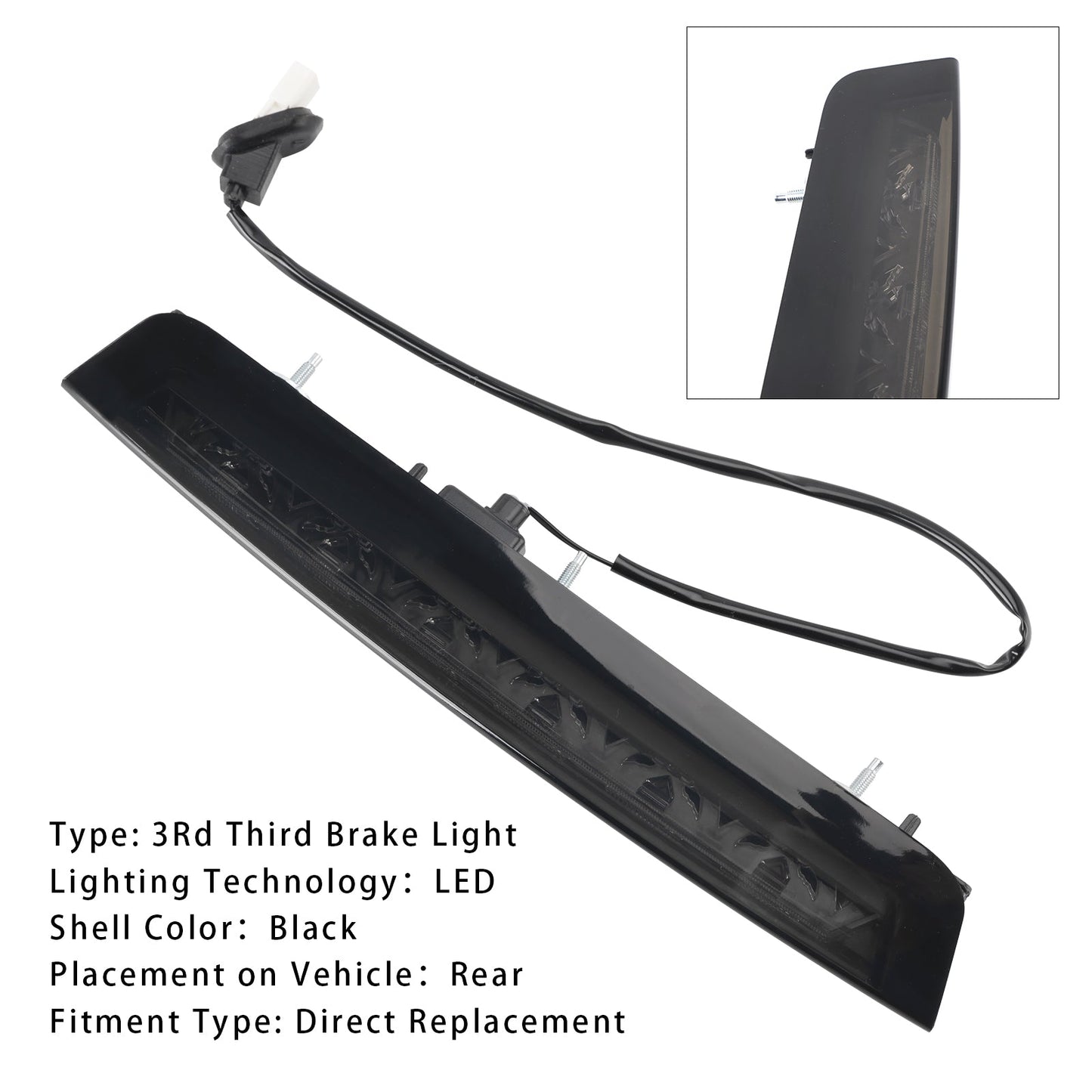 3RD Brake Light High Mount Stop Signal For Honda HR-V HRV VEZEL Acura 2014-2022