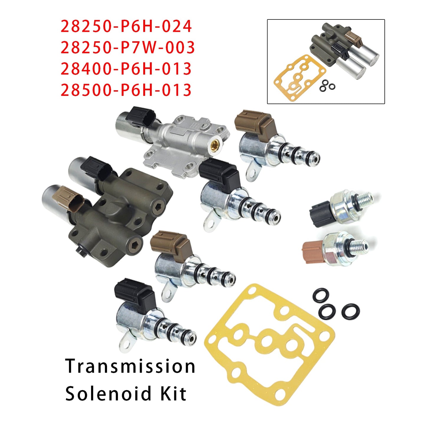 2001-2002 For Acura MDX Transmission Solenoid Kit 28400-P6H-013