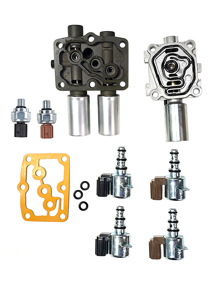 1998-2007 Honda Accord 6 Cyl Transmission Solenoid Kit 8250-P6H-024 28252-PAX-000 28261-P7W-003