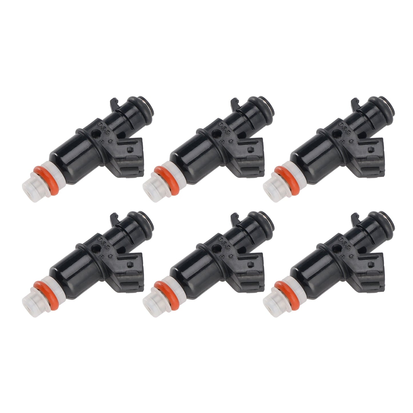 6PCS Fuel Injector 16450-RCA-A01 Fit Honda MDX Tl Accord Pilot Fit Acura