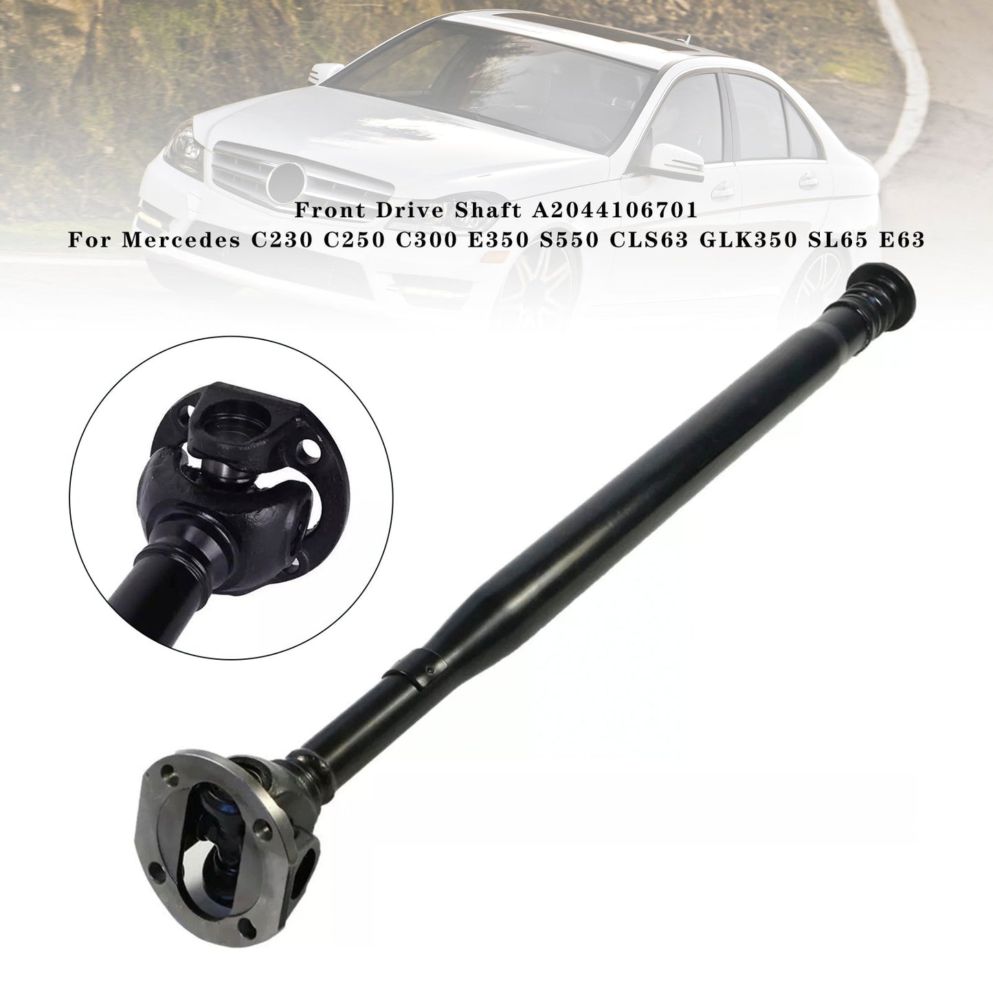 2009-2010 Mercedes-Benz CL550 C216 AWD Front Drive Shaft A2044106701 2044102601