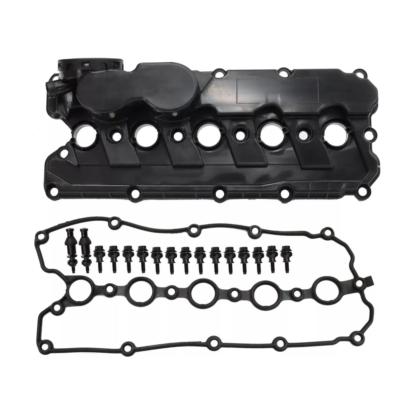 2006-2014 VW Beetle 2.5L Engine Valve Cover w/Gasket Bolts Cap 07K103469L 07K103469L