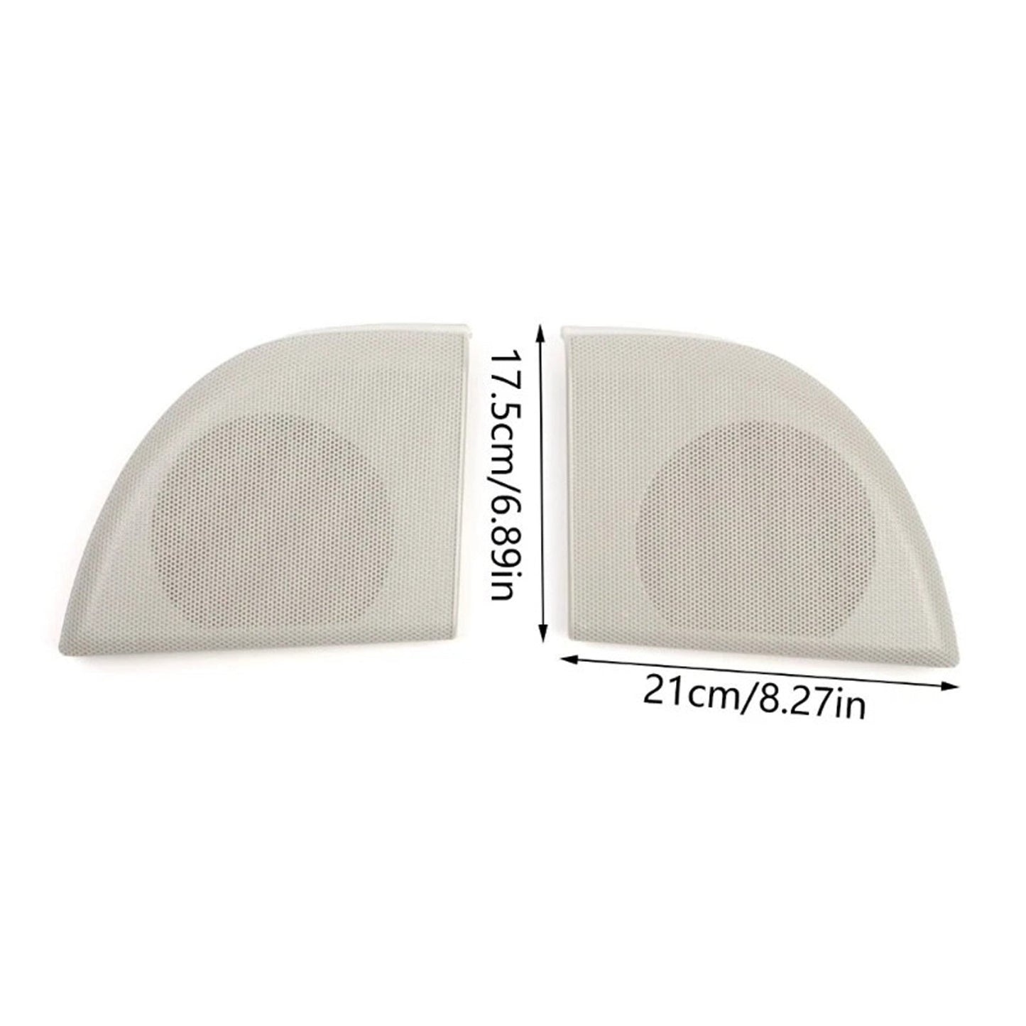 Pair Front Door Speaker Cover For Mercedes W203 CLC Coupe A20372704887E94