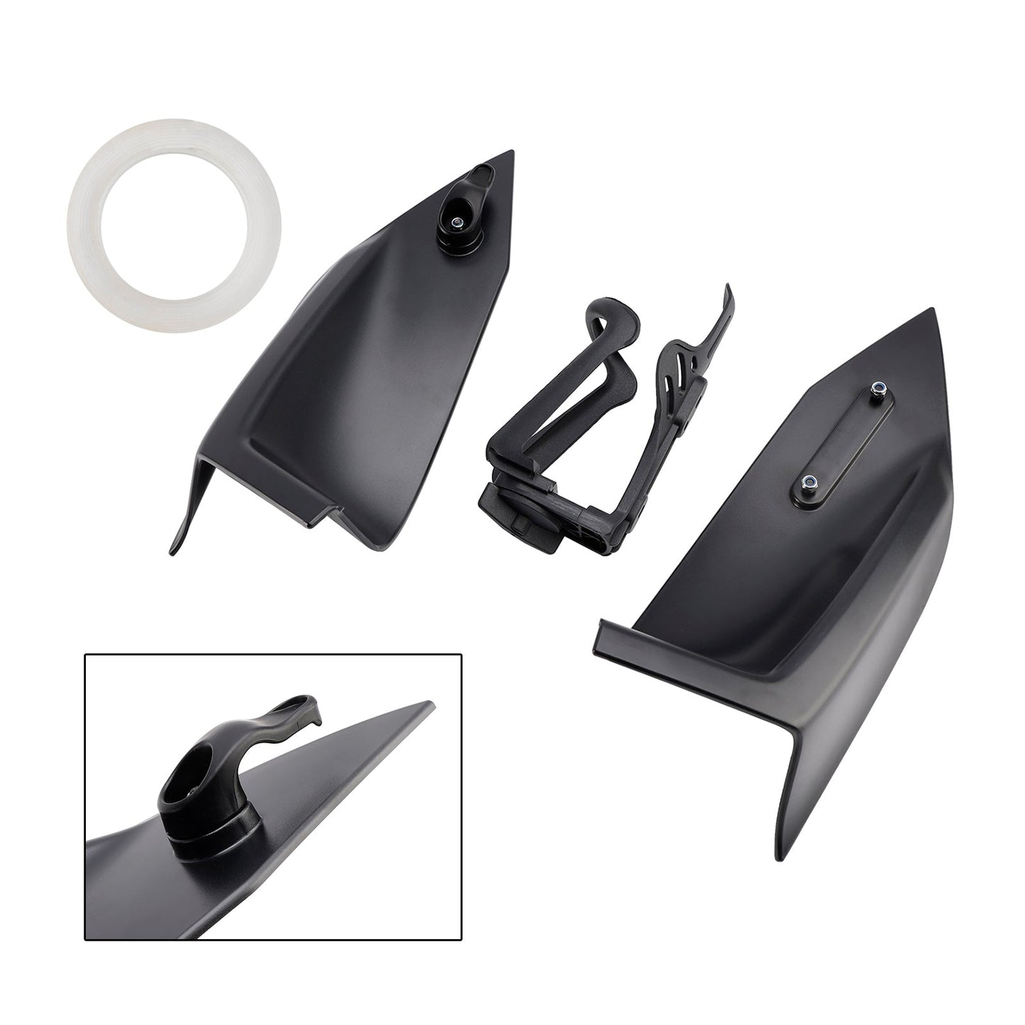2023-2024 Yamaha X-Max 300 Hanger Helmet Hook & Bottle Cargo Hanger Black