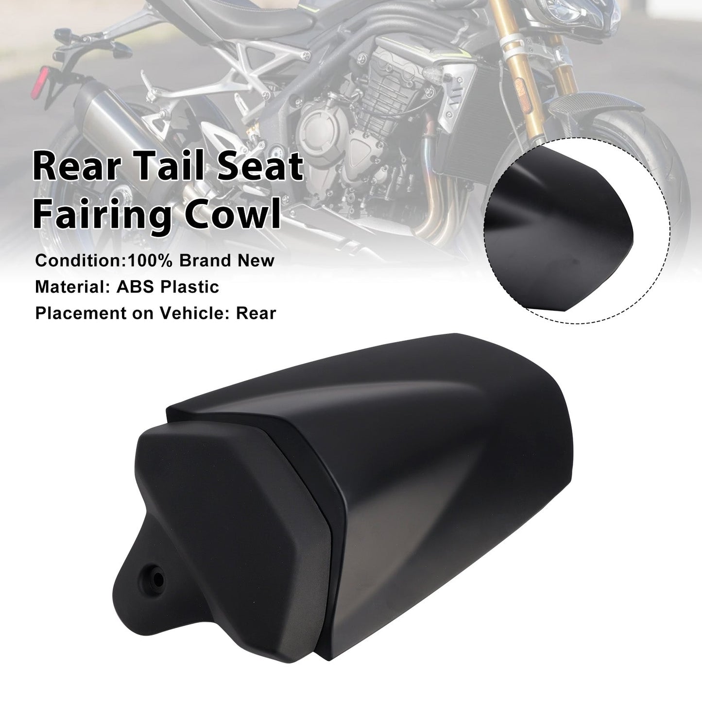2025-2026 For Speed Triple 1200 RS Rear Tail Seat Fairing Cowl Cover