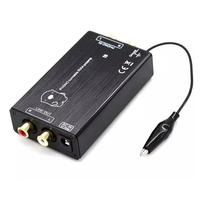 T11 Phono Preamp Preamplifier MM Phono Stage Preamp LP Vinyl Record Player Turntable Stereo Phonograph Pre-Amp