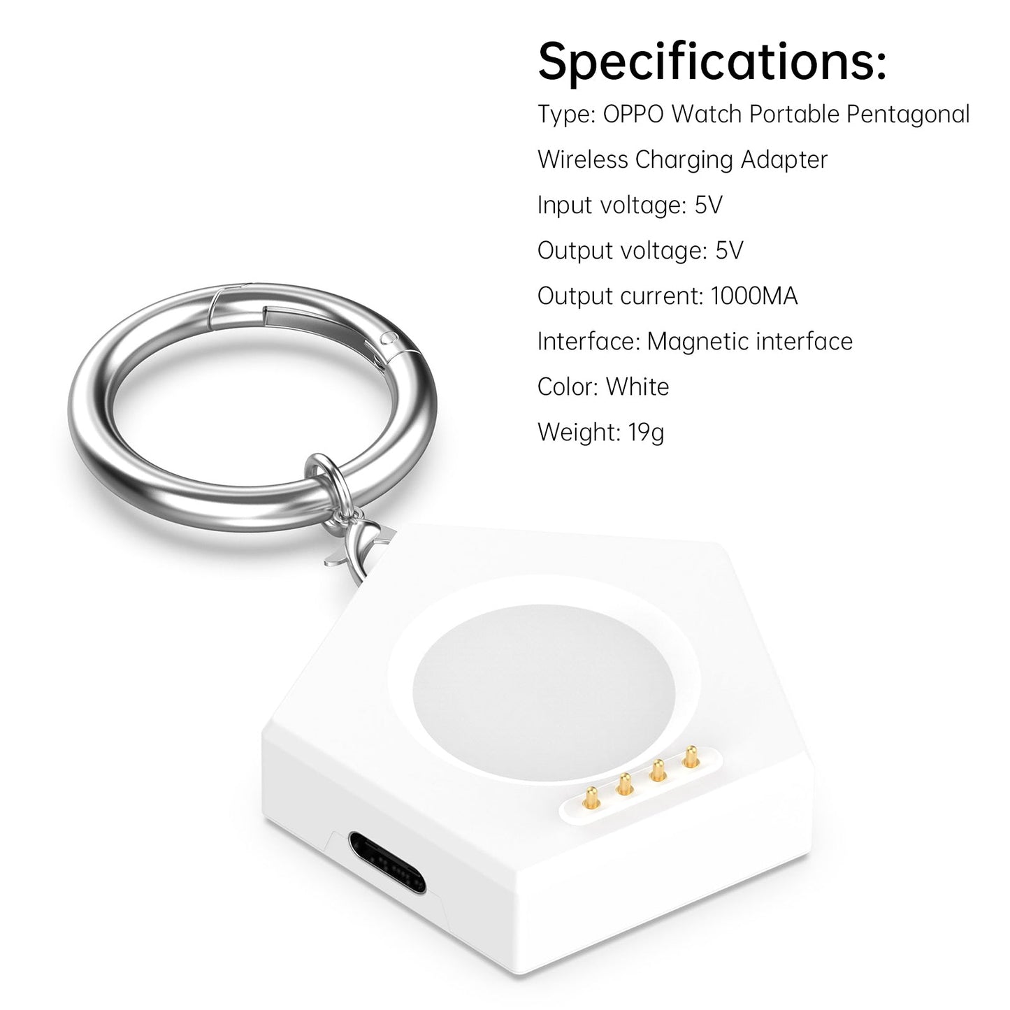 Charging Cable Charger Base For Oneplus Watch 3/2 OPPO Watch X2/X/4 pro/3/3 pro