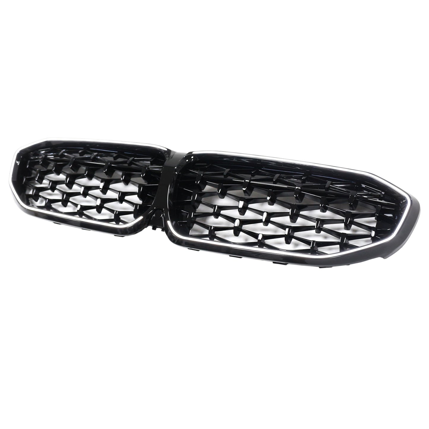 2019-2022 BMW 3 Series G20 lack Diamond Kidney Grille Grill 51138072085