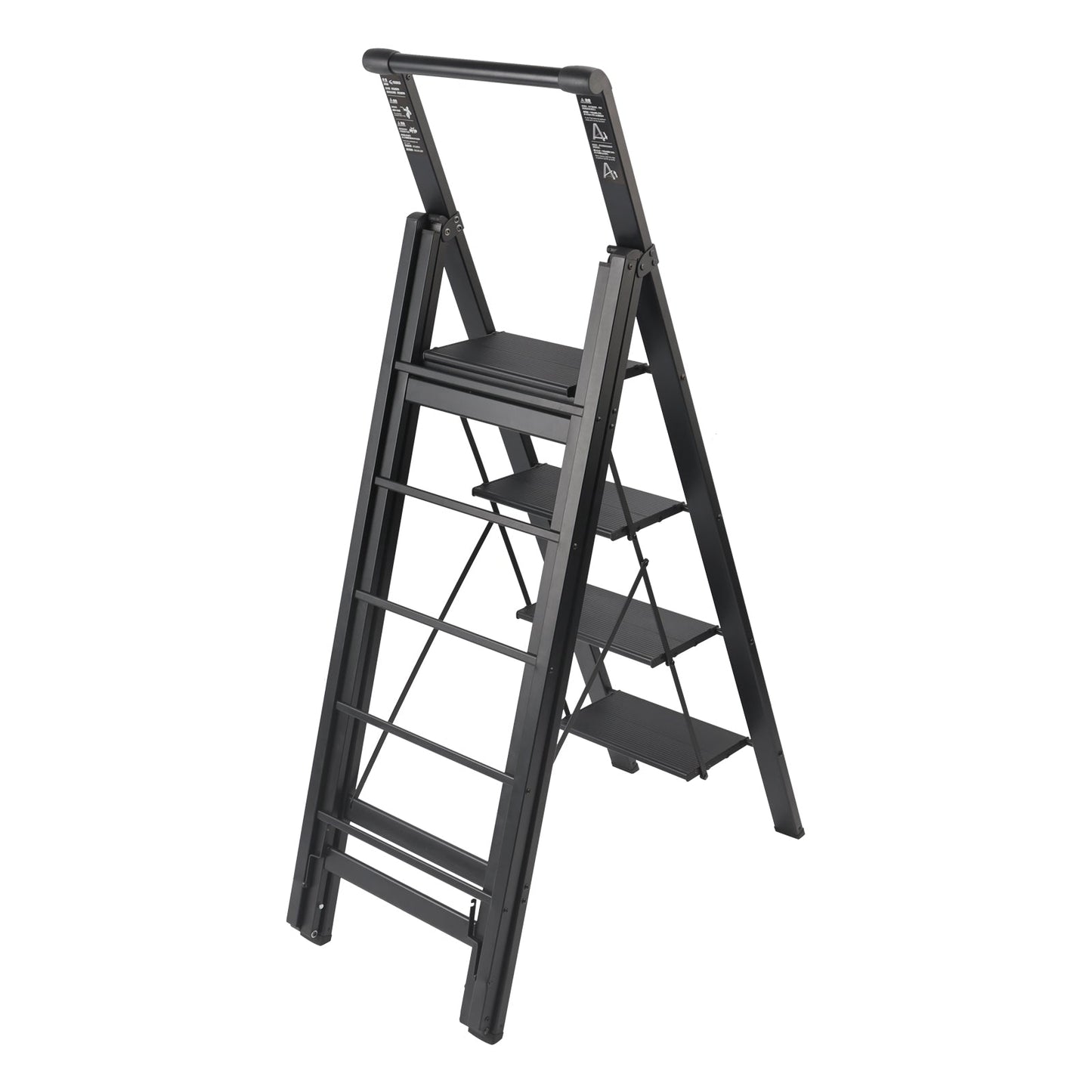 Foldable Drying Rack with Non-slip 4 Step Ladder 330lb Clothing Shoes Drying