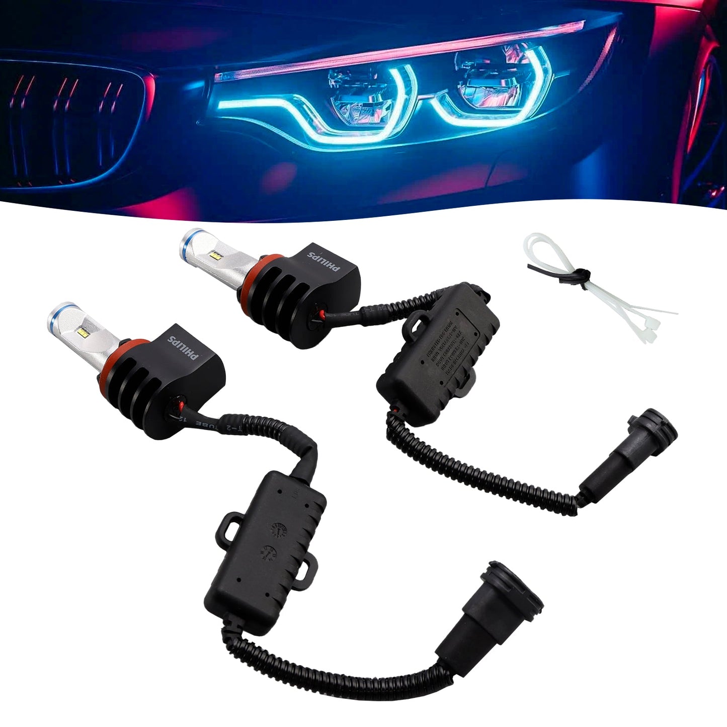 Car Light LED-FOG H8/H11/H16 12794UNI 12V 10W 6500K For PHILIPS