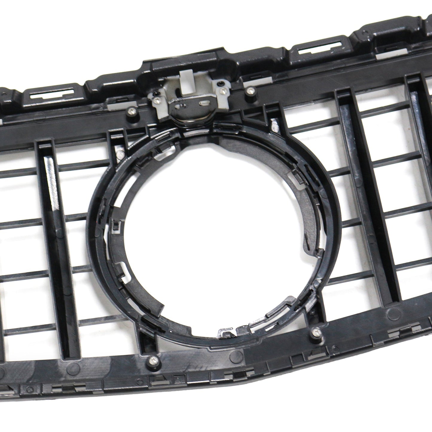 2015-2021 Mercedes W205 C250 C300 W/LED Black Front Bumper Grill Grille