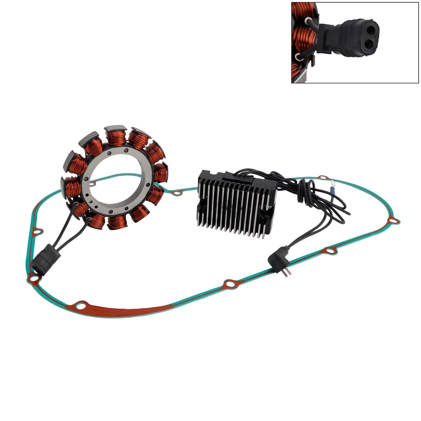 1986-1988 for FXRS-SP FXR Sport Stator Regulator Rectifier & Gasket 29965-81