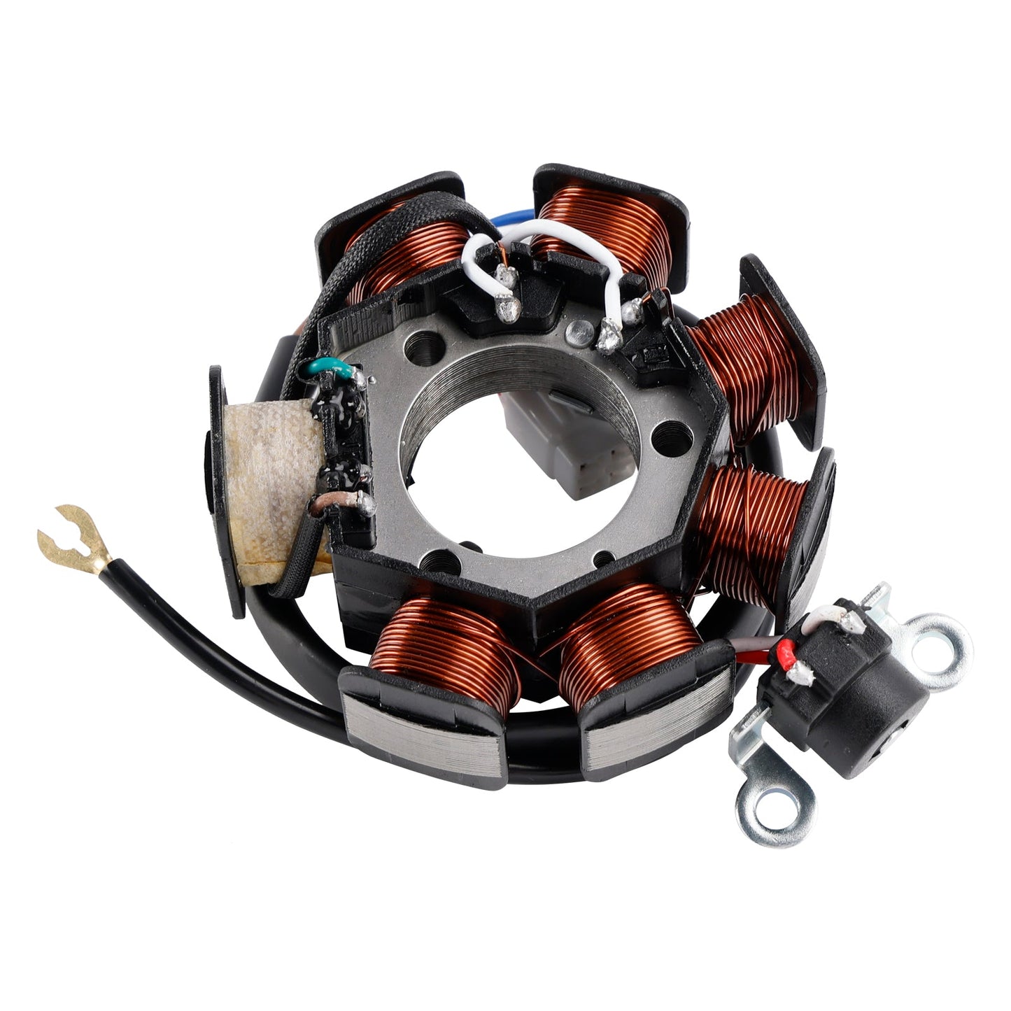 2004/2006/2008/2010/2013-2024 Yamaha YBR125 YBR125E YBR125EGS YBR125G 7 Coils Stator Generator 5VL-H5510-00