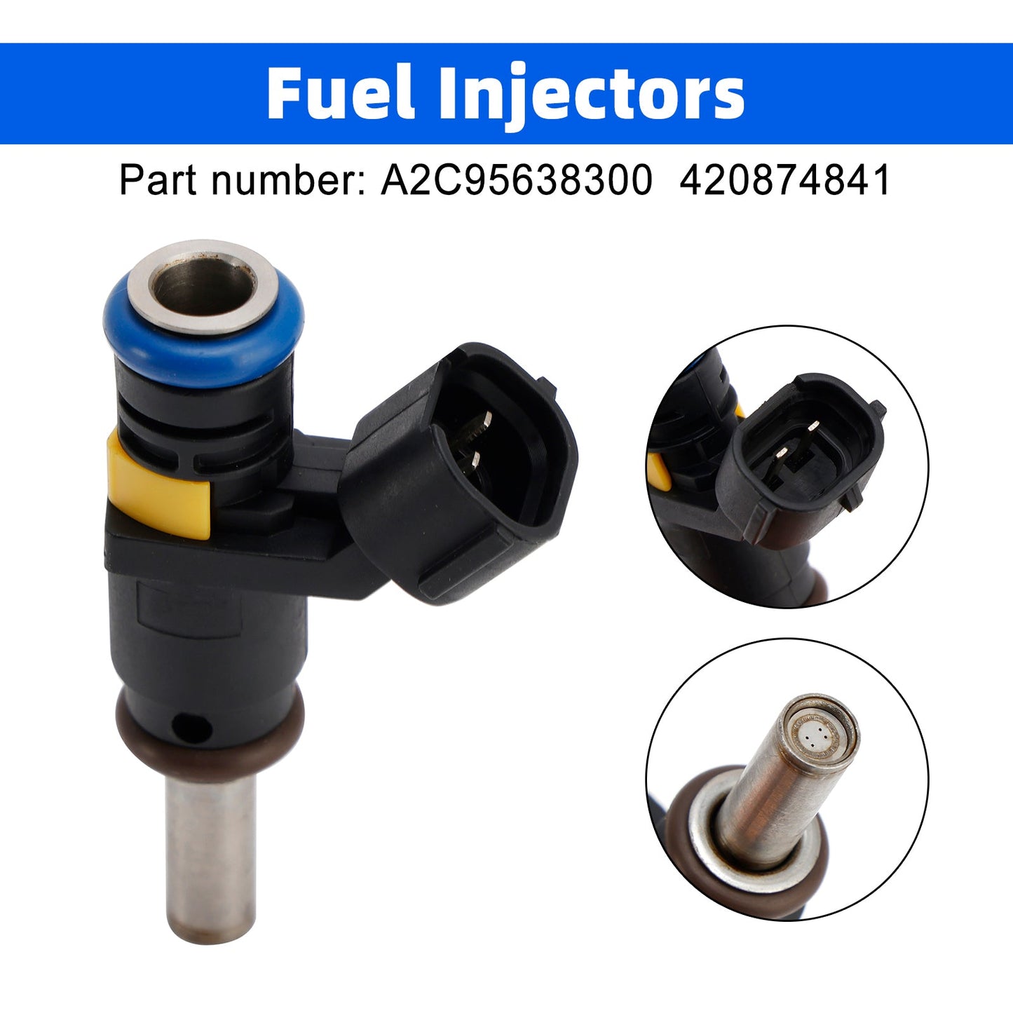 A2C95638300 Fuel Injectors Fit Can-Am Outlander 450 Renegade 850