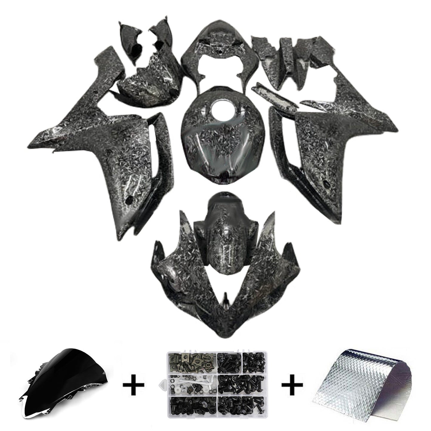 Injection Fairing Kit Bodywork Plastic ABS For Yamaha YZFR1 YZF-R1 2007-2008