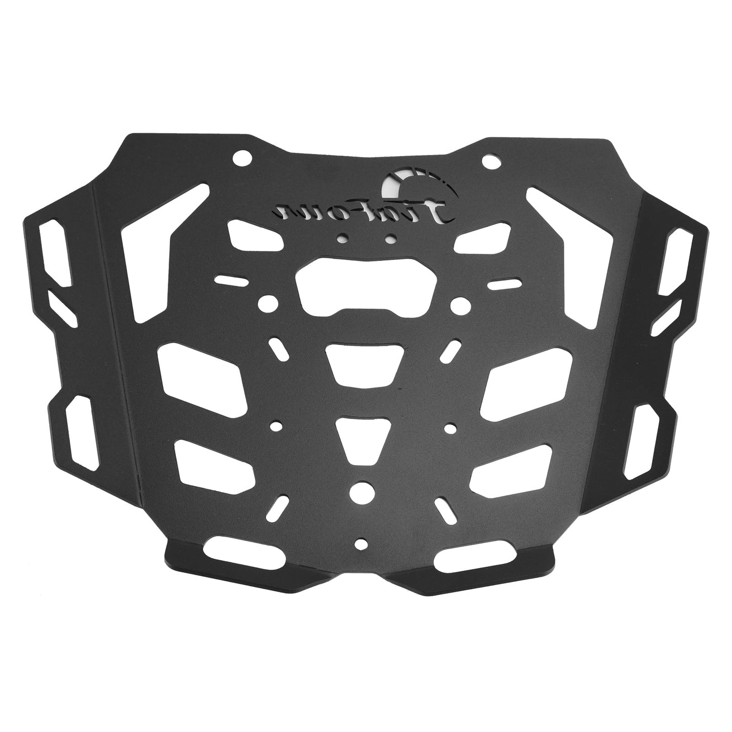 BLACK ALUMINUM TOP RACK CARRIER LUGGAGE PLATE FOR HUSQVARNA NORDEN 901 2021-2024