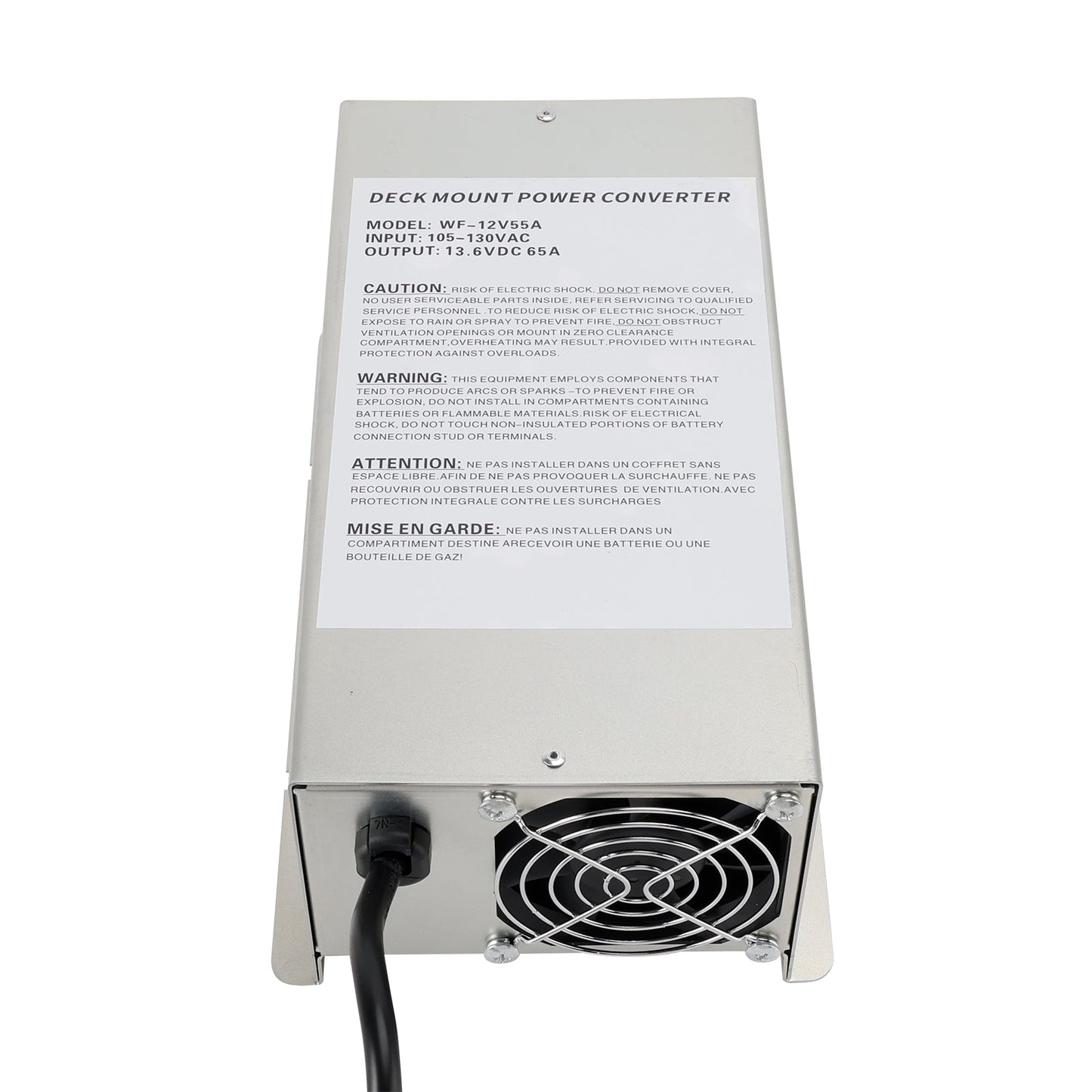 65 Amp WF-9865 Power Converter Charger RV Trailer Camper WF-9865-AD-CB WF-9800