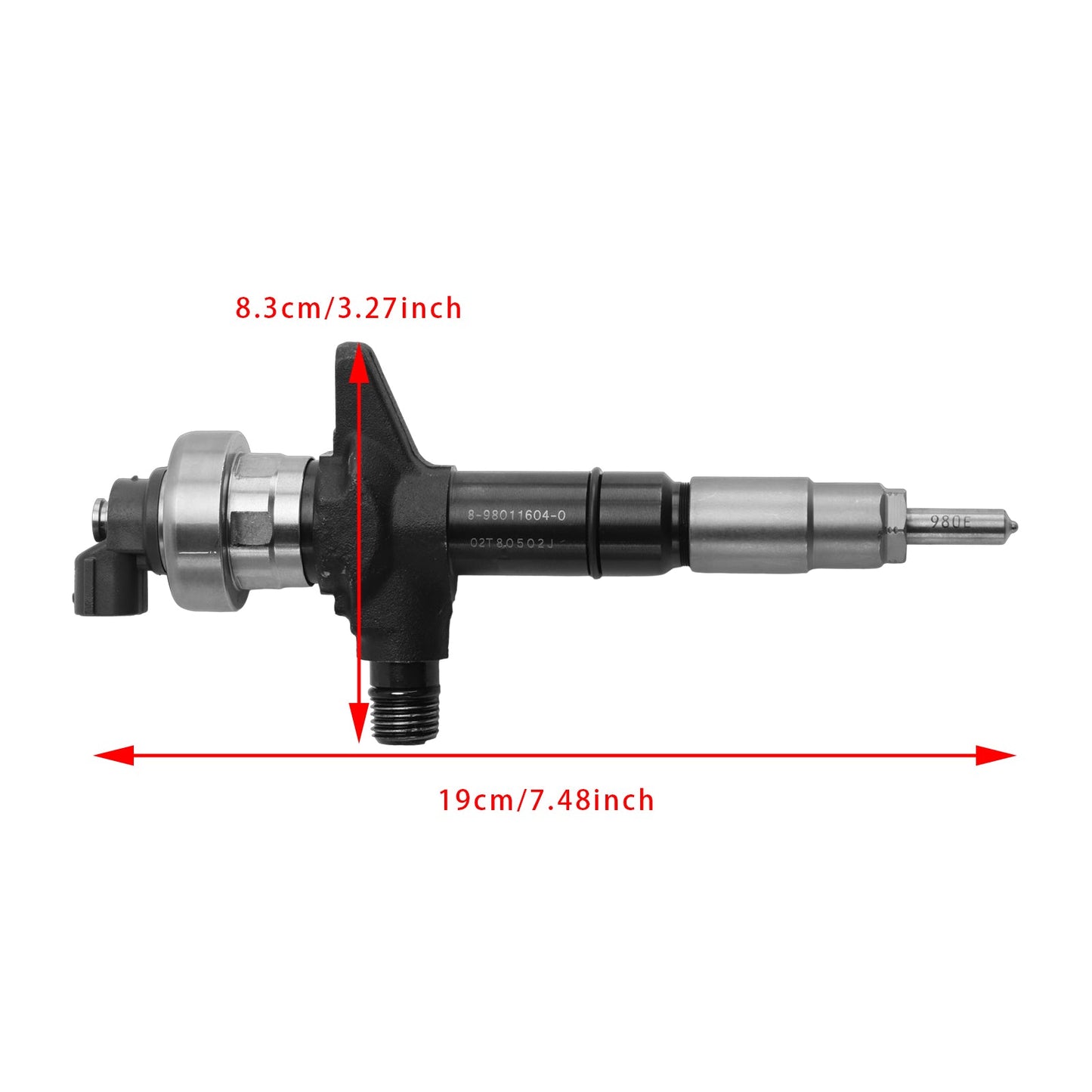 2007-2008 For Holden Rodeo 4JJ1 3.0L Engine 4PCS Fuel Injector 8980116040