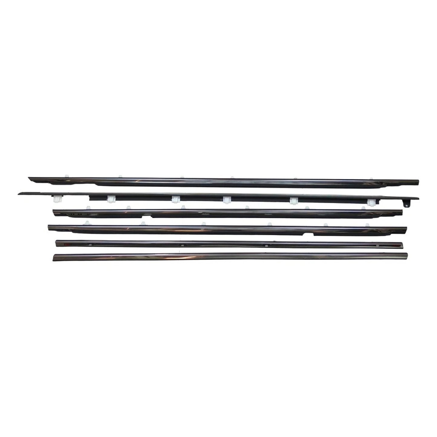 1991-1997 Toyota Land Cruiser 80 Series 6PCS Door Belt Molding 75710-60011 75720-60011