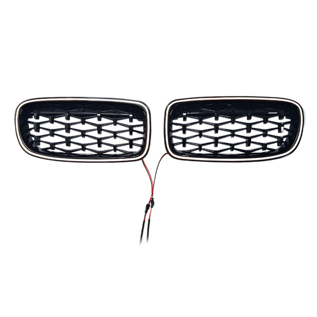 Diamond Front Kidney Grille Grill Fit BMW 3 Series F30 F31 F35 2012-2019