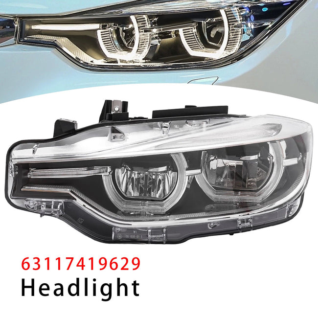 Left LED Headlight 63117419629 For BMW 3 Series F30 F31 2016-2019 Without AFS