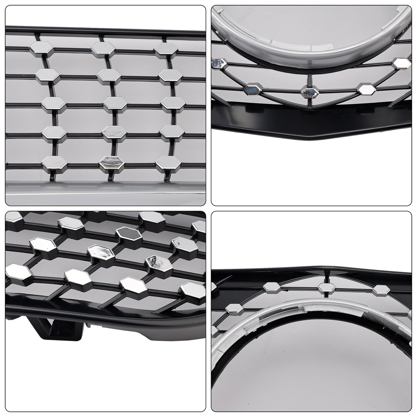 2010-2013 Mercedes-Benz W212 E-Class E200 E220 E250 E300 E350 E400 E55 Diamond Front Grill Grille