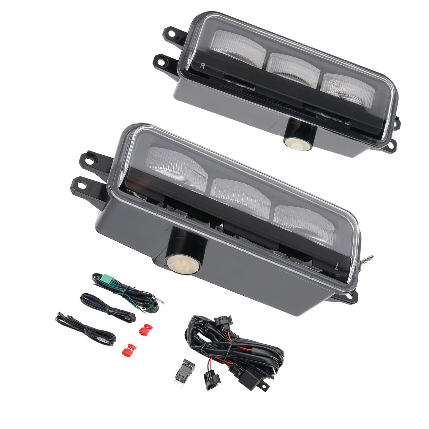 2024-2025 Toyota Tacoma LED Front Bumper Fog Light Lamp + Wire Harness