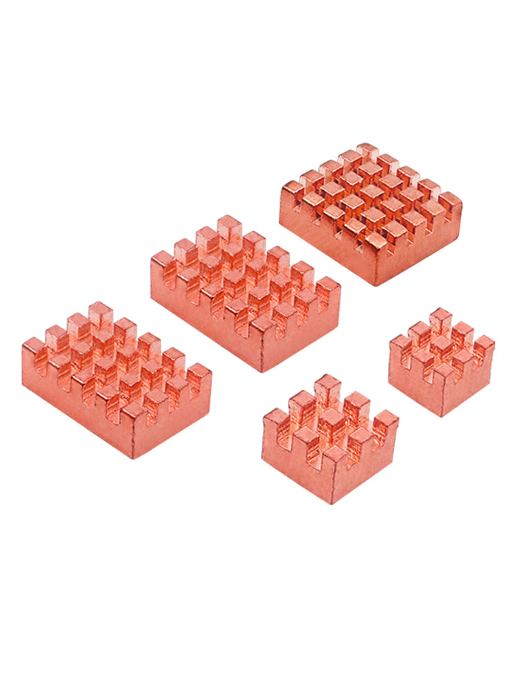 Radiator Banana Pi OpenWrtOne Pure Copper Heat Sink with Adhesive CPU Cooler