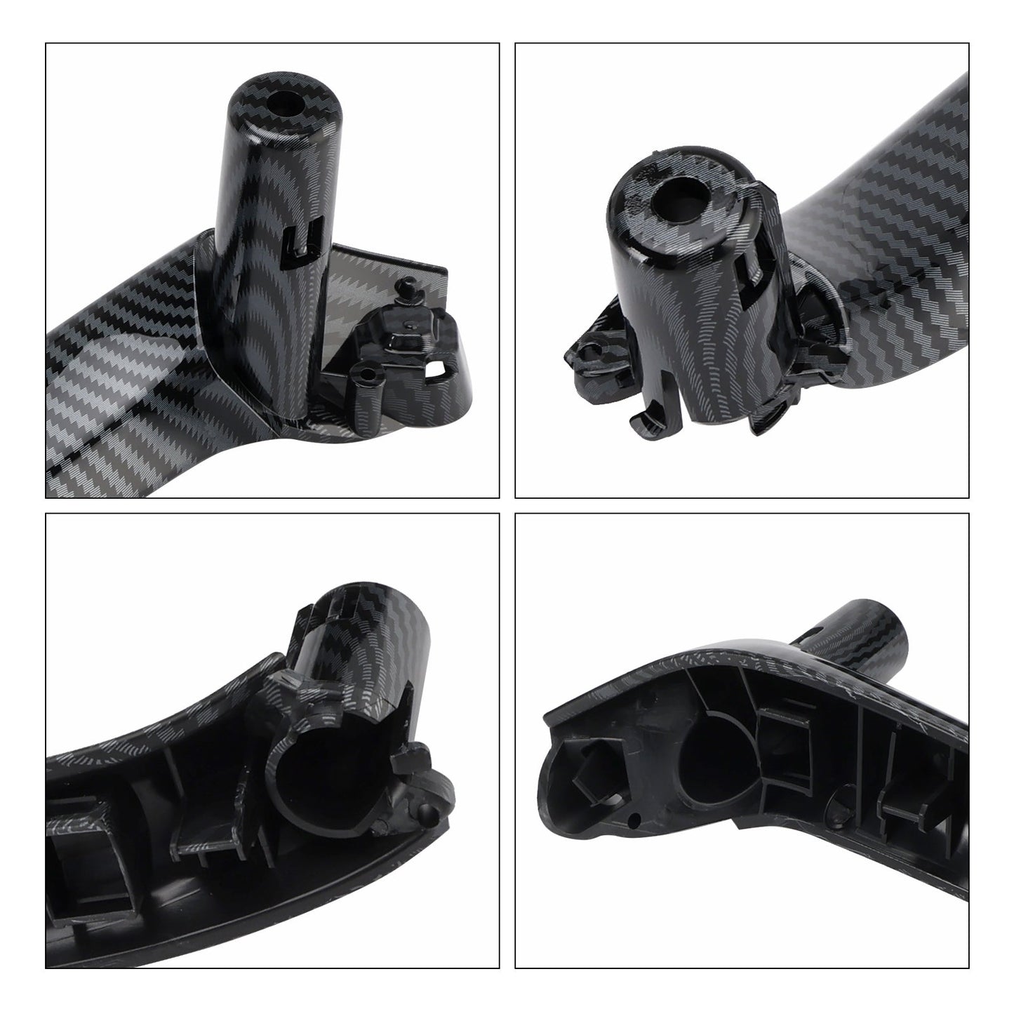 Carbon Fiber Interior Door Handle Kit 51417250307 for BMW X3 (F25) X4 (F26)