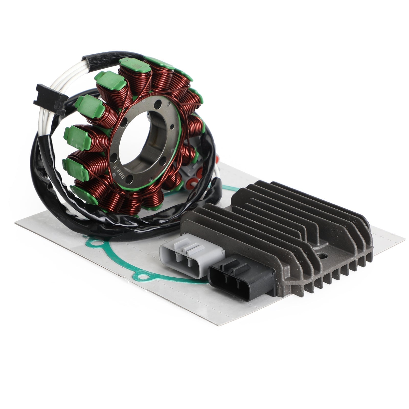 2010 Kawasaki Ninja ZX-10R ZX1000FAF Magneto Stator+Voltage Rectifier+ ...