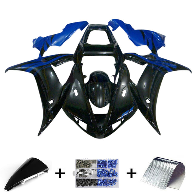 2002-2003 Yamaha YZF 1000 R1 Injection Fairing Kit Bodywork Plastic ABS