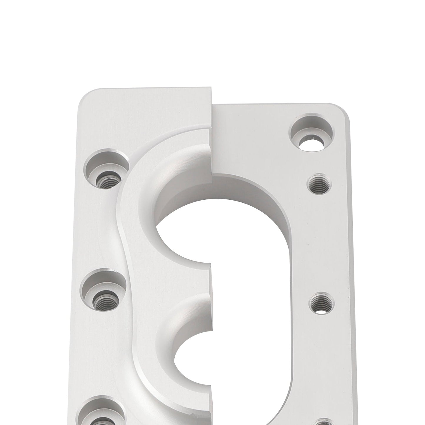 2Pack Aluminum Fire Wall Pass Through Raw Bracket For Holley Terminator x Max